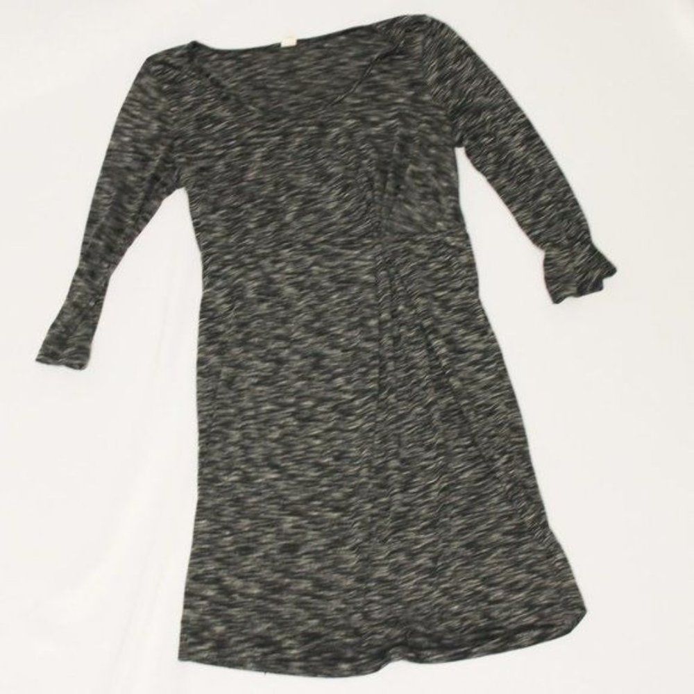 Old Navy Gray Marled Asymmetrical Knit Dress M